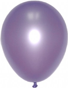 空飄11"珍珠氣球-淺紫色